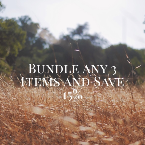 Bundle any 3 Items and Save 15% - Picture 1 of 1